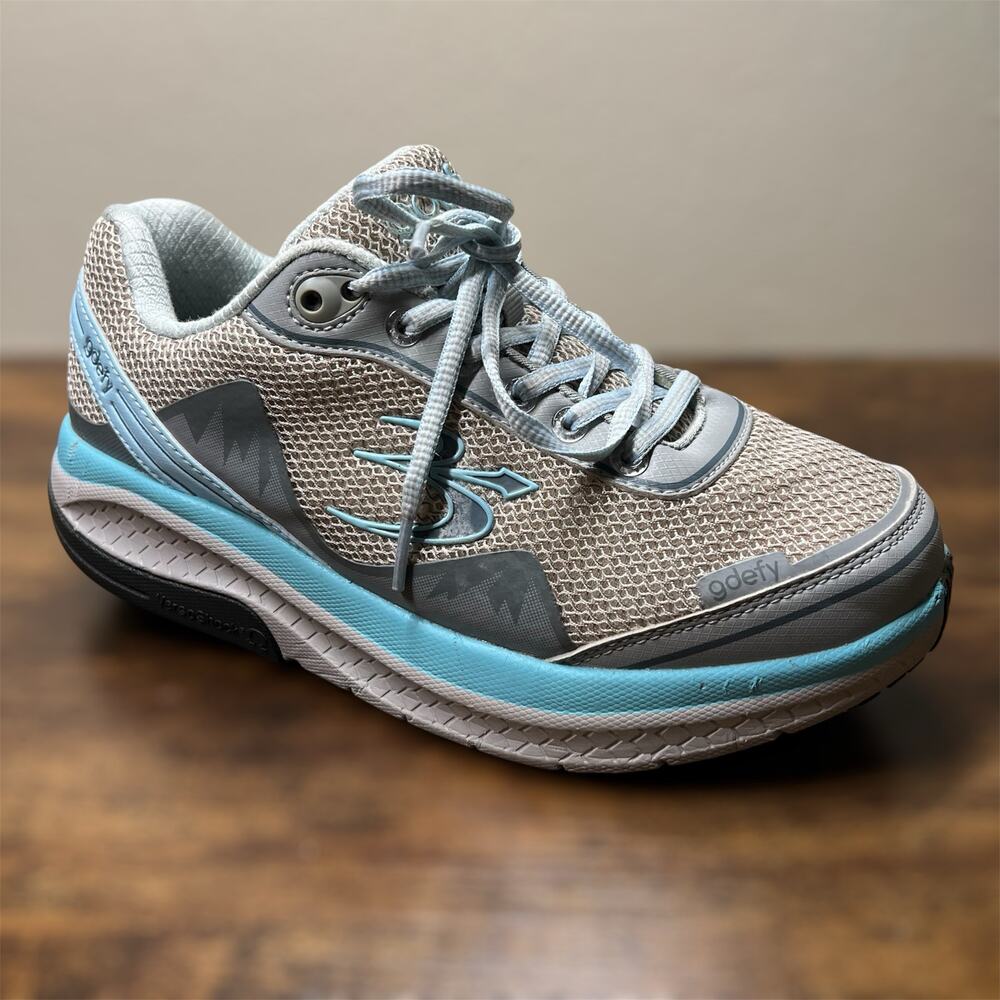 GDEFY Gravity Defyer Mighty Walk Sneakers 7.5 Womens Athletic Comfort Lifestyle